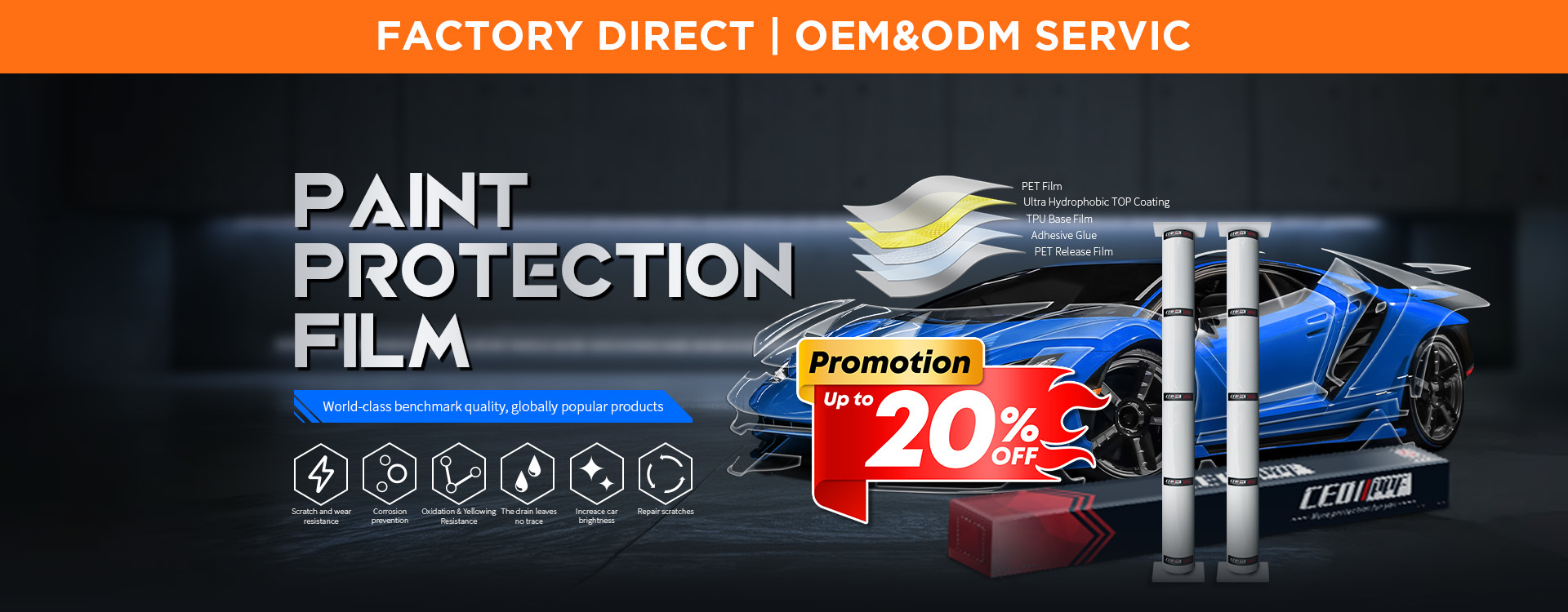 quality Car Paint Protection Film factory